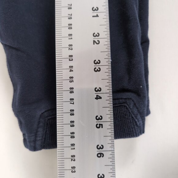 Mack Weldon Men's Blue Sweatpants Elastic Waist Drawstring Zipped Pocket, Medium - Picture 9 of 9